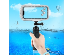 Alça flutuante à prova d'água 2026 para câmeras GoPro Hero 12/11/10/9, Insta360 e DJI Osmo Action com adaptador de 1/4 de polegada e alça de pulso.
