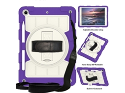 Capa de silicone híbrida à prova de choque Webake para tablet com alça de ombro