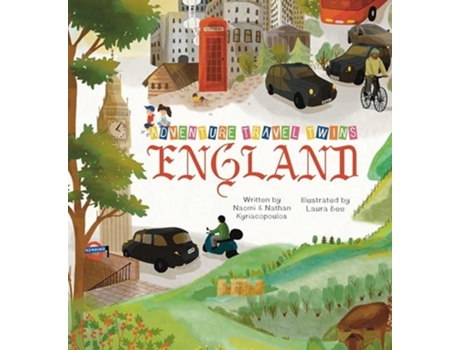 Livro Adventure Travel Twins de Nathan Kyriacopoulos (Inglês)