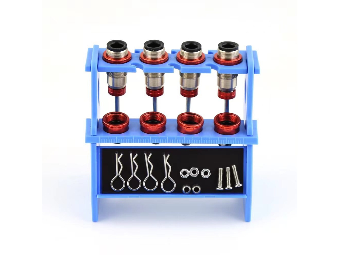 Suporte para Amortecedor Carro Rc Magnético Parafuso Ventosa Código 36218 Ferramenta Peças de Reposição Modelos Rádio Controle Kyosho MDUG