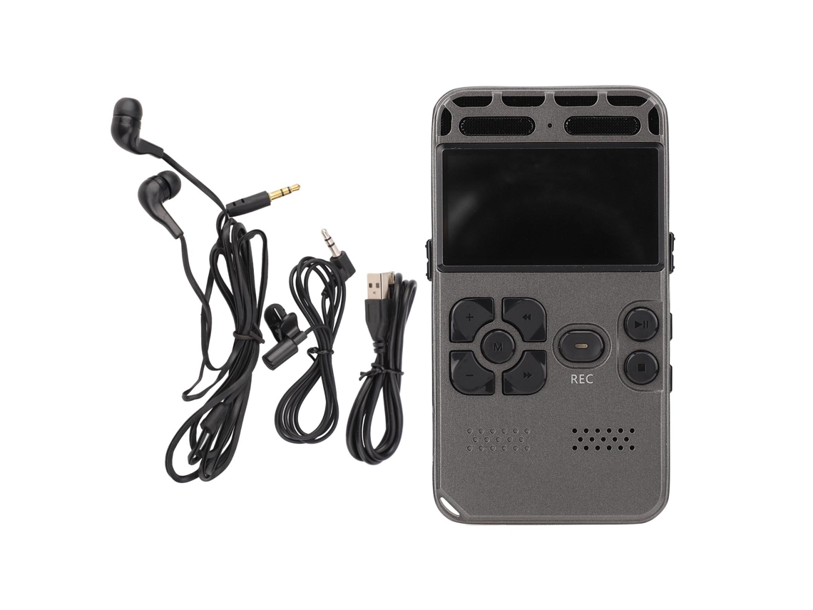 Gravador Digital PRIME KANG LAXISCREED com alto-falante, 8GB, portátil, ativação por voz