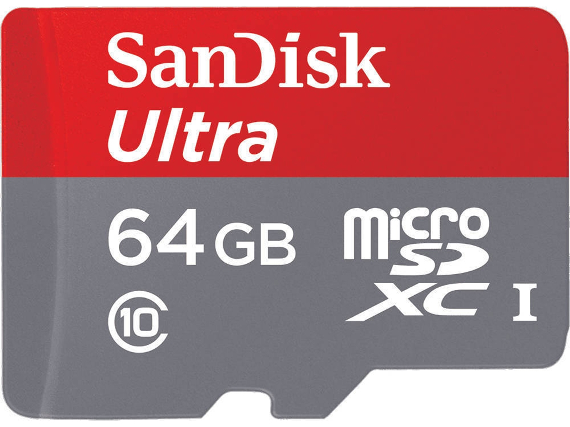 Cartão de Memória MicroSDXC SANDISK SanDisk microSDXC Ultra 64GB