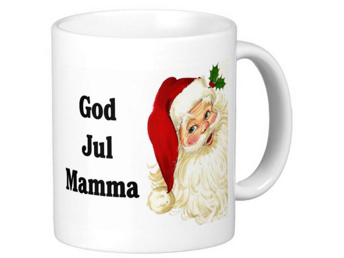Caneca - Feliz Natal, Mamãe