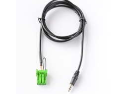 Cabo De Áudio Com Conector Verde Para Honda Jazz Fit 2002, 2006