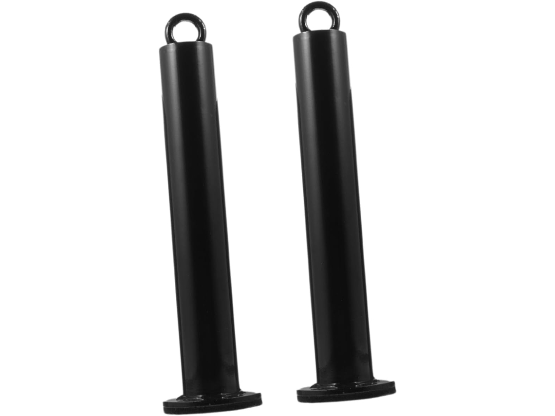 Conjunto de 2 suportes para halteres, Besportble, com pino de carga, compacto, S/MARCA