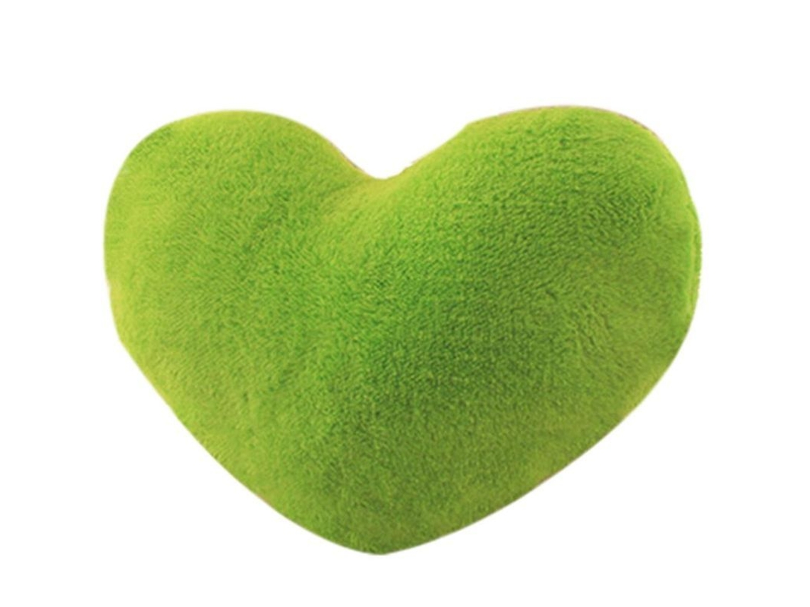 2026 almohada de Peluche Corazón/estrella Juguete Relleno Colchón Decoración Regalo Suave Verde Claro