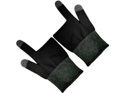 Luvas Para Jogos Alipis Masculinas, Respiráveis E Com Tela Sensível Ao Toque, Sem Dedos, Em Malha Elástica, Que Absorvem