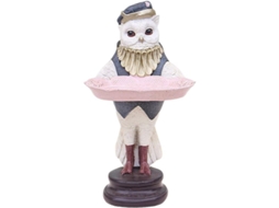 Tray com Escultura de Coruja Nova Line para Itens Pequenos