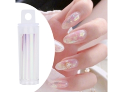 Folha De Vidro Para Unhas Aurora (iridescente Espelhado, Autoadesiva) Eoocoo