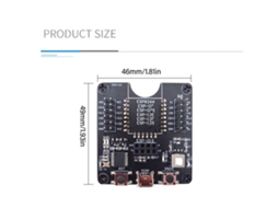 Placa De Teste E Gravação Para Módulos Esp8266