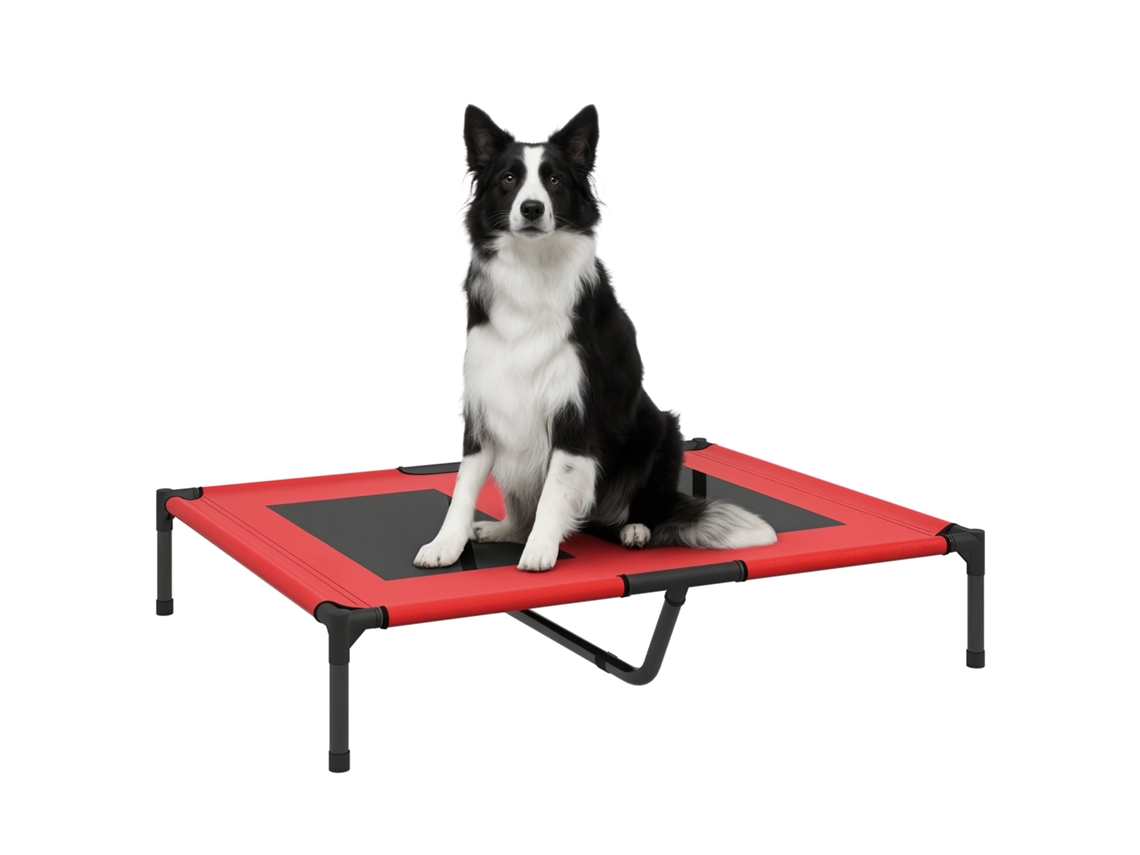 Cama Elevada Pets Tecido Oxford Microperfurado, Metal