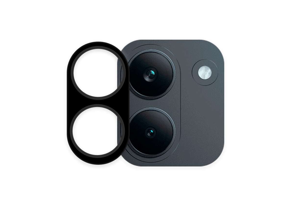 Protetor de Câmara Metalizado Preto para Xiaomi Poco X8 Pro LA CASA DE LAS CARCASAS