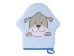 Mali esponja de Banho para Bebê de Algodão Macio Modelo Estrela Cartoon Cachorro