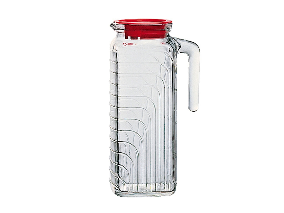 Jarro Com Tampa E Dosificador BORMIOLI ROCCO Gelo Transparente Vidro 1,2 L