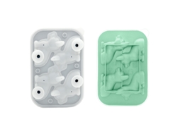 Formas De Gelo Silicone Com Tampa, Forma De Gelo Divertida Para Uísque, Coquetel E Cerveja, Formas De Gelo 3d Engraçadas Para Freezer