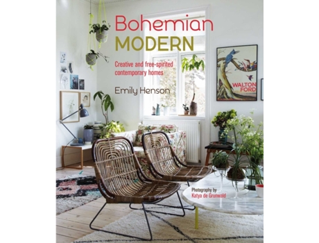 Livro bohemian modern de emily henson (inglês)