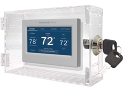 Lurelia Caixa De Bloqueio De Termostato Universal Com Chave, Tampa Grande Transparente Para Termostato De Parede, Tampa