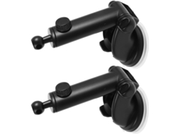 Suporte Para Celular Veicular Com Ventosa De 17 Mm Em Plástico Preto