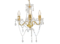 Chandelier, Chandeliers Vidaxl Ouro Metal (n/a)