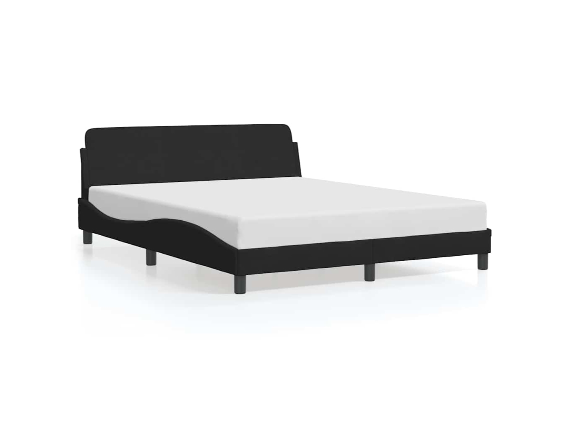 Bed Frame, Bed Frames Vidaxl Preto Veludo (160 X 200 Cm)