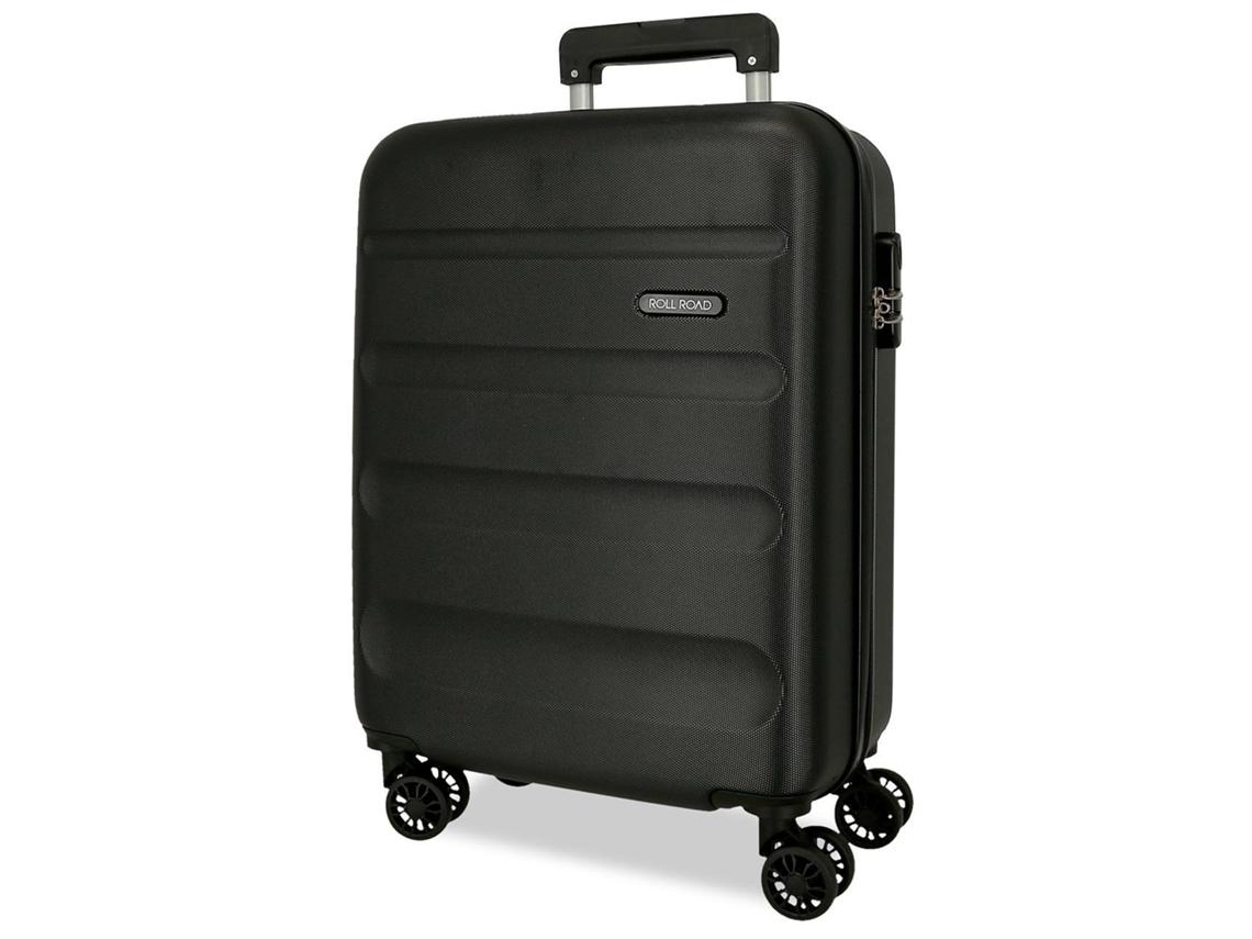 Mala de Cabine ROLL ROAD Flex Preto (38x55x20cm - 35L)