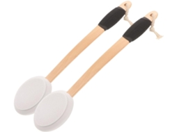 Lurelia Conjunto De 2 Aplicadores De Loção Para Duche, Silicone Macio, Cabo Longo E Antiderrapante, Uso Diário Prático