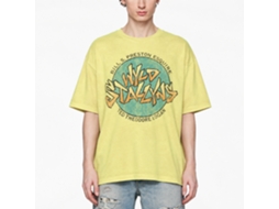 Rockinstone Bill And Ted Stallyns Heather Yellow Adult T-shirt Size:s