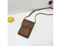 Capa Minimalista Para Celular, Estilo Transversal, Para Usar No Ombro Ou Na Vertical.