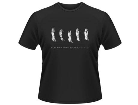 T-shirt SLEEPING WITH SIRENS (M - Preto)