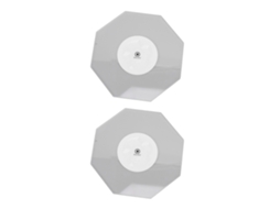 Suporta copo Led Acrílico Transparente 3 Modos Ip65 Impermeável Bateria 2pcs para Festas | S/MARCA