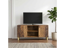 Vidaxl Gabinete Para Tv 102 X 34,5 X 50 Cm Madeira Antiga
