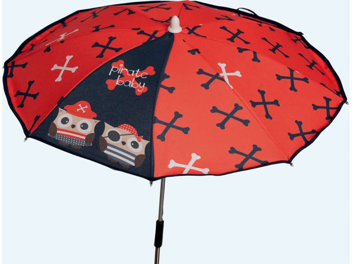 Sombrinha BABYLINE para Carrinho de Passeio Piratas Vermelho