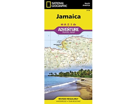 Livro Jamaica de National Geographic Maps (Inglês)