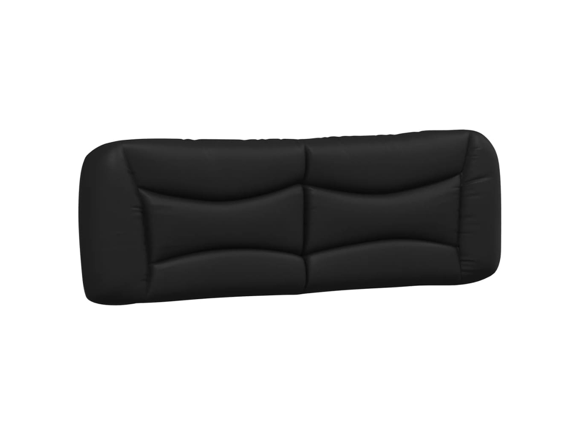 Headboard Cushion, Headboard Cushions Vidaxl Preto Couro Artificial (160 Cm)