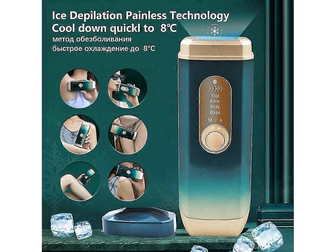 Depilador A Laser Ipl Com Resfriamento Por Gelo Para Mulheres, Depilatório Permanente E Indolor, Depiladora Profissional.
