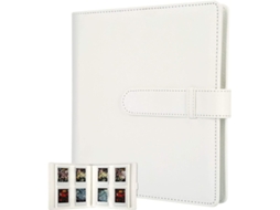 Álbum De Fotos Com 256 Bolsos Para Câmeras Instantâneas Fujifilm Instax Mini Liplay 11 90 70 50s 26 25 9 8+ 7s/ Impressora Mini Link Sp, 1, Branco