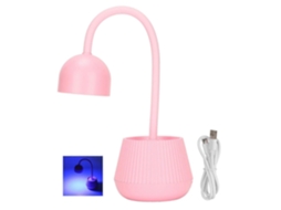 24w Desk Type Gel Secador Polonês Rotativo Uv Lâmpada de Unhas Secagem Rápida Máquina Cura Rosa GOKOCO