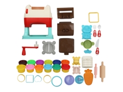 Mali kit de Brinquedo Máquina de Macarrão Colorido com 12 Massas para Crianças Diy 3+ Anos