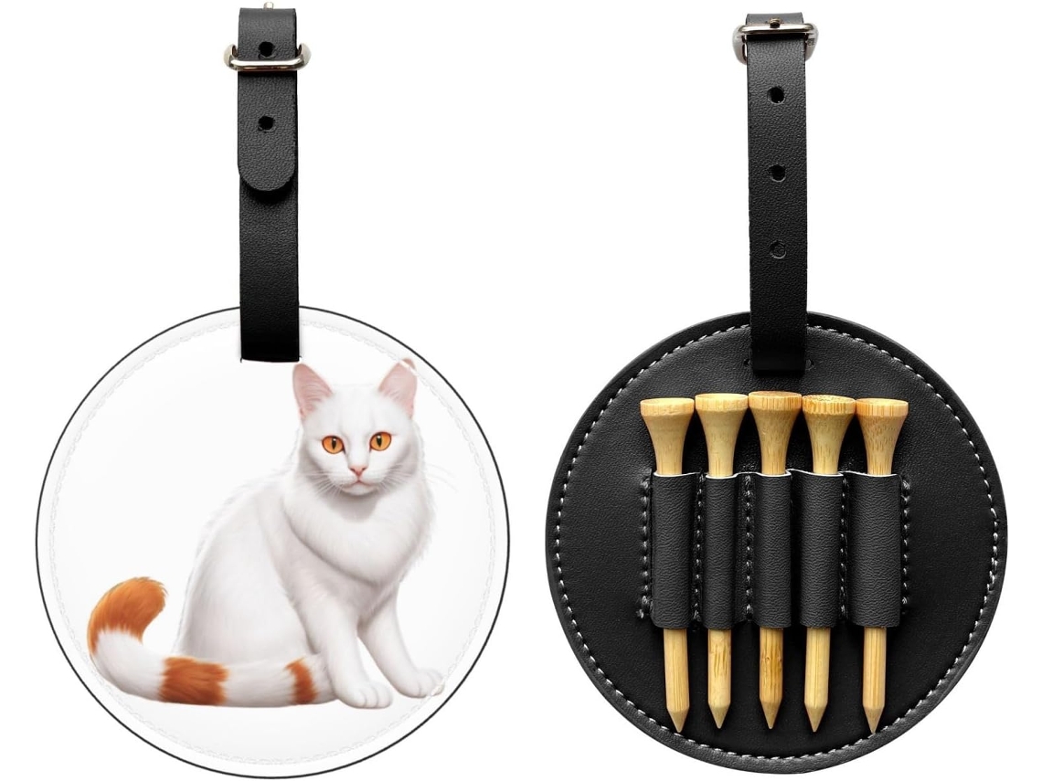 Bolsa para Tees de Golfe Van Lake Cat, fácil de transportar | S/MARCA