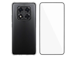 Capa De Tpu Wanlonfeng Wl3 Series De 1,5 Mm Com Película De Vidro Temperado Transparente Para Xiaomi Redmi Note 14 Pro 5g