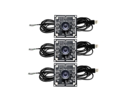 Módulo De Câmera 3 Peças 100 Graus 1mp Ov9732 1280x720 Usb Driver Grátis Foco Manual, Com Cabo De 2 Metros Aquaforge
