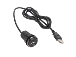 Tampa de Alimentação para Mesa com 2 Portas USB Type-C, Embutida, para Mesa de Escritório e Reunião