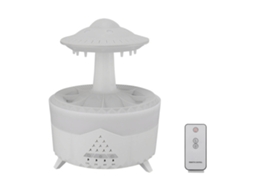 Humidificador com luz colorida, aroma e controlo remoto, para casa, 100‑240V, plugue EU LAXISCREED