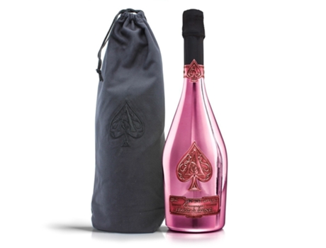 Champanhe Armand De Brignac Rosé, 75cl Saco de Veludo