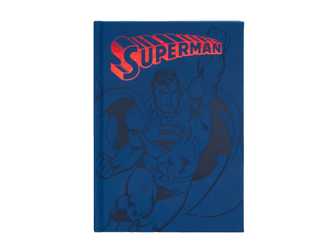 Caderno Premium A5 Do Superman Da Dc Comics 85455