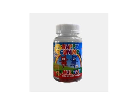 Happy Gummy Multivitaminas e Minerais 60 Gomas Natiris
