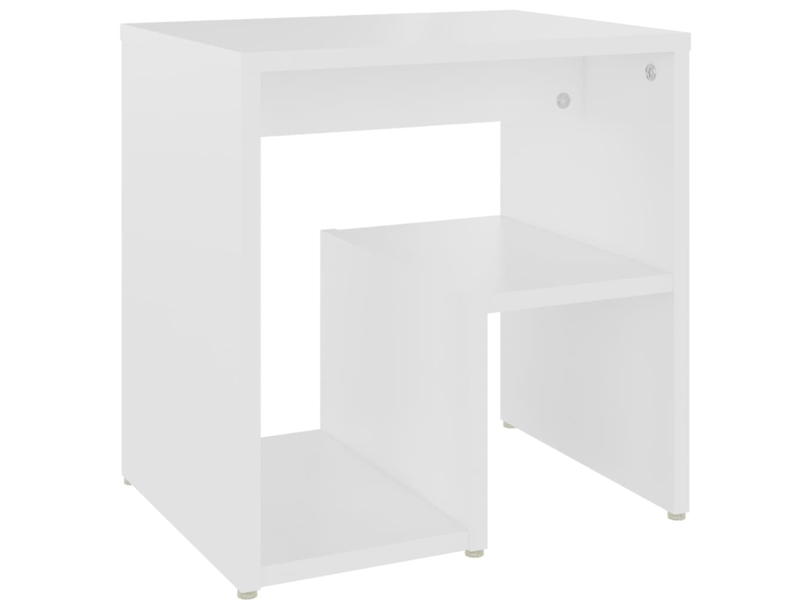 Bed Cabinet, Bed Cabinets Vidaxl Branco Madeira Processada (n/a)
