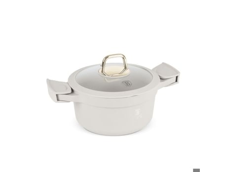 Cacerola Berlingerhaus Sahara Bh 7786 20 Cm Titânio Tampa De Vidro