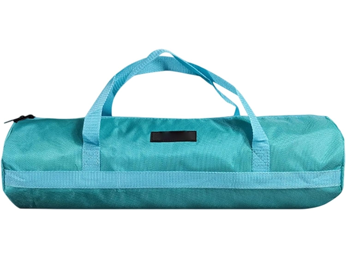 Bolsa de ferramentas espaçosa, bolsa têxtil, com zíper Duplo, design compacto para uso externo.
