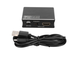 Aetheria extractor de Áudio Interface Multimídia Hd 4kx2k para Ps4 com Saída Digital/analógica